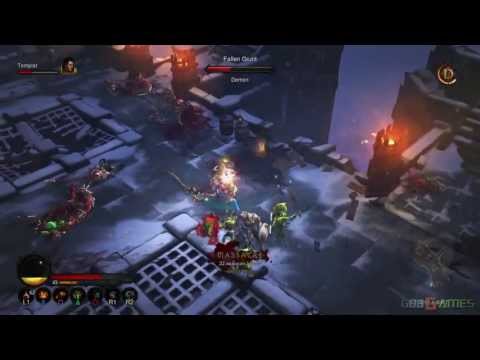 Diablo 3 PS3 Walkthrough 1080p - Nightmare ACT 3 Barbarian female AndrissGG Part 1