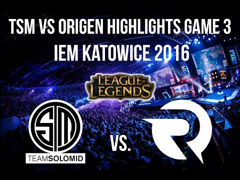 TSM vs Origen Highlights Game 3 @ IEM Katowice 2016