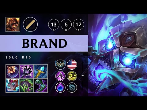 Brand Mid vs Viktor - NA Challenger Patch 25.S1.3