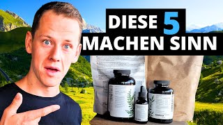 5 Nahrungsergänzungsmittel, die wirklich etwas bringen
