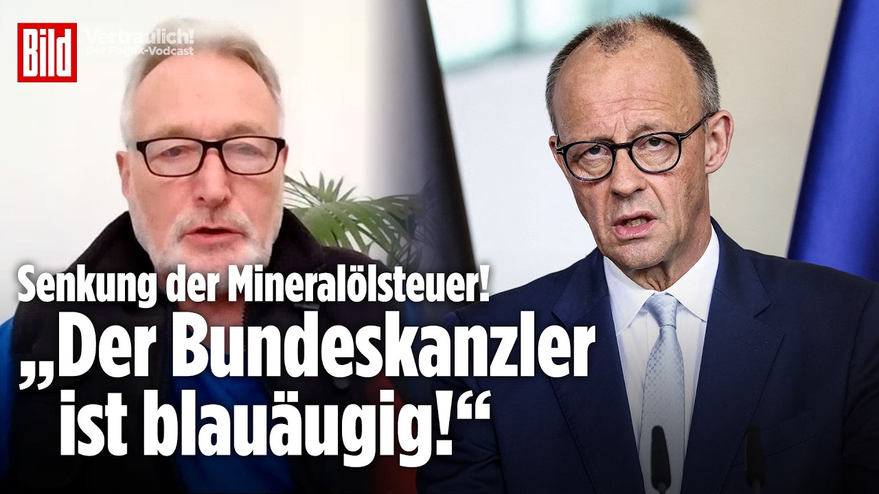 Spritpreisbremse: Tankstellen-Verband skeptisch über Entlastungen für Bürger! | Vertraulich-Clips