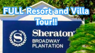 Sheraton Broadway Plantation Resort Villas FULL Resort & Room Tour| Myrtle Beach
