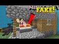 Minecraft: THIS HOUSE IS FAKE!!! - Find The Buton Minecraft Edition - Custom Map Minecraft: THIS HOUSE IS FAKE!!! - Find The Buton Minecraft Edition - Custom Map