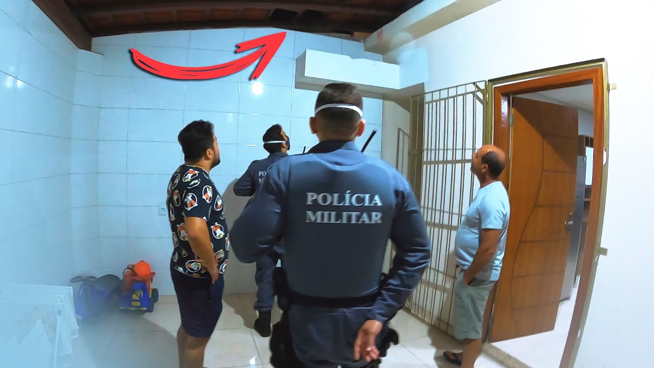 R0UBARAM NOSSA CASA - PEGAMOS NO FLAGA - Imagens Reais