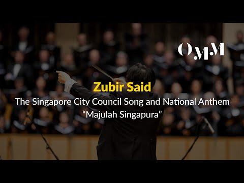 Zubir Said - The Singapore City Council Song and National Anthem: 