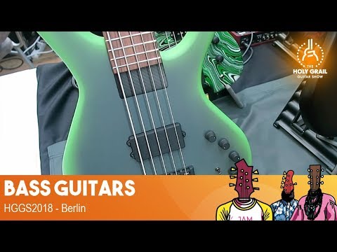 Bass Guitars at the Holy Grail Guitar Show 2018