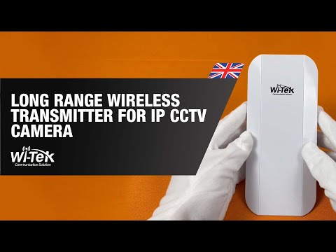 Long Range Wireless Transmitter for IP CCTV Camera – WITEK-0029 | By Demes