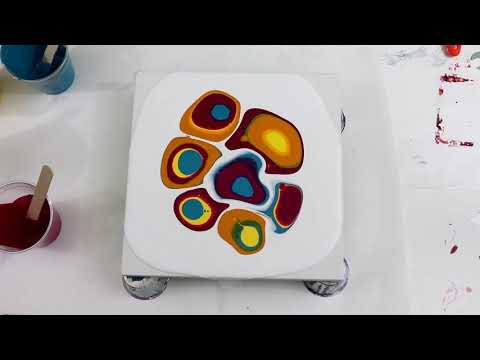 (276) Dutch Pour with a Twist! Fluid Art Technique