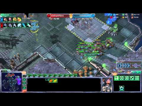 SuperNova (T) vs Slivko (Z) - G3 - StarCraft - SC1307