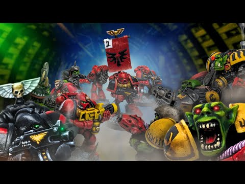 DARK FORTRESS | Blood Angels VS Orks | 2nd Edition Battle Report