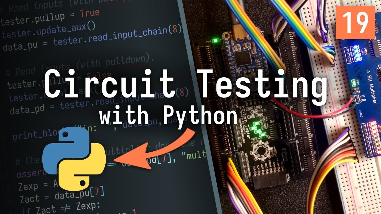 Circuit Testing with Python – Superscalar 8-Bit CPU #19