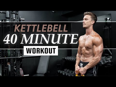 40-Minute Full Body Kettlebell Workout (Follow Along)