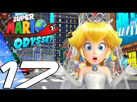 Super Mario Odyssey - Gameplay Walkthrough Part 17 - Metro Kingdom & Lost (Full Game) 100%