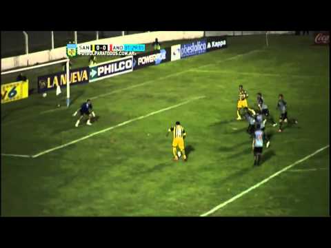 Telechea no pudo. Santamarina 0 - Los Andes 0. Fecha 2. B Nacional 2015. FPT.