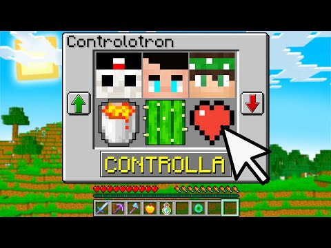 CACCIA ALL'UOMO MA POSSO CONTROLLARE I MIEI AMICI! - Minecraft ITA