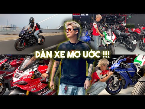 The most impressive Ducati garage in Saigon? Ducati 959 x V4S Vlog