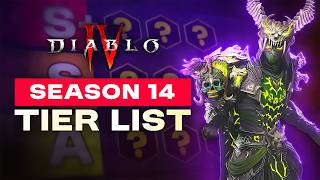 Best Build Predictions for EVERY CLASS in Diablo 4 Season 14