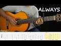 Always ( Isak Danielson) - Fingerstyle Guitar Tutorial TAB + Chord