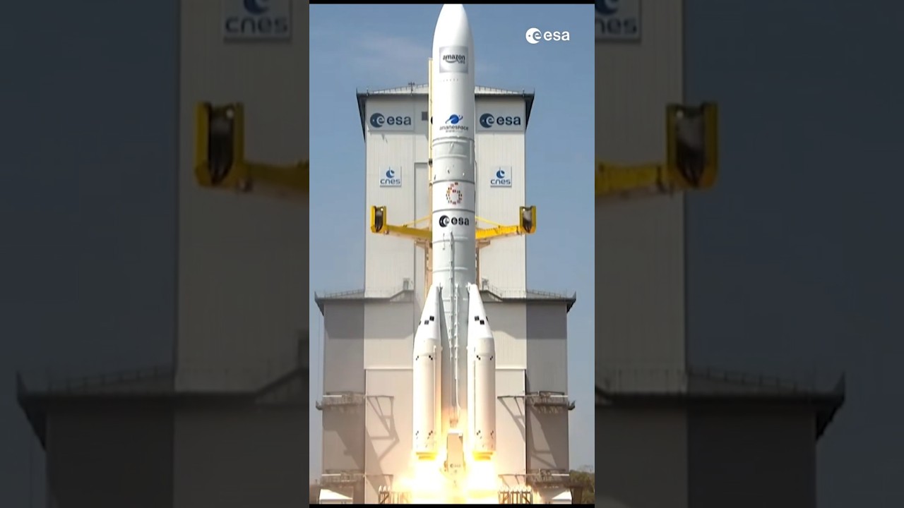 Liftoff! Ariane 6’s most powerful version yet 🚀