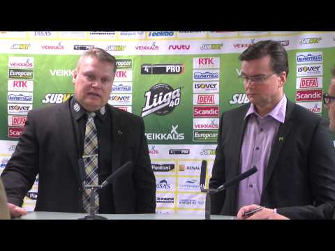 4.12.2014 SaiPa - KalPa lehdistotilaisuus