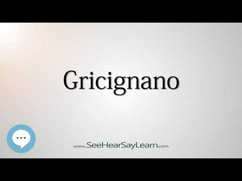 Gricignano (How to Pronounce Cities of the World)💬⭐🌍✅