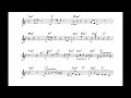 Roy Hargrove -- My Shining Hour Solo Transcription