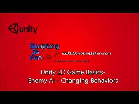 Unity 2D Game Basics - Enemy AI - Switching Between AI States