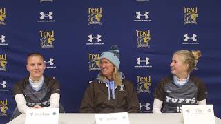 TCNJ vs Tufts Women's Soccer NCAA Press Conference - Second Round