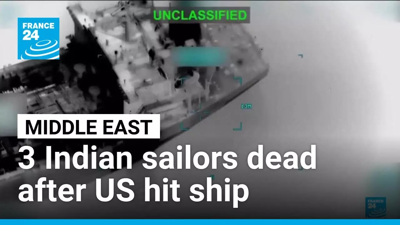 US strikes Indian-crewed merchant vessel off Oman, killing three sailors