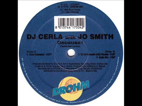 DJ CERLA with JO SMITH   Because 1995
