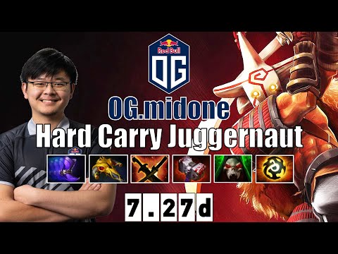 Juggernaut | OG.midone | Hard Carry Juggernaut | 7.27d Gameplay Highlights