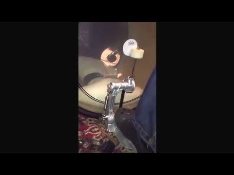 Dave Paquet testing Sonor's Drums Perfect Balance Pedal by Jojo Mayer