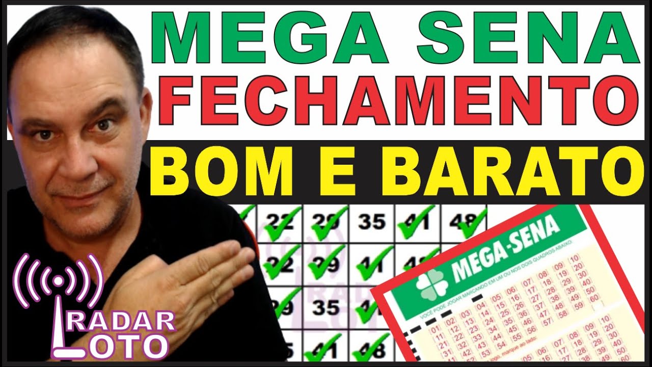 ECONÔMICO! Fechamento Para Mega Sena e Mega da Virada