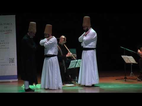 Alicante/Ispanya - Sufi Music Concert - Divan Semazen Gösterisi