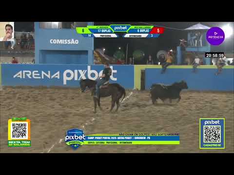 DISPUTA PROFISSIONAL NA ARENA PIXBET GURINHÉM-PB| ABERTURA CAMPEONATO PORTAL VAQUEJADA 2026