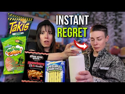 Eating Hot Topic Snacks