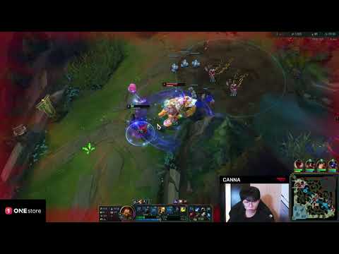 T1 CANNA GANGPLANK TOP VS RENEKTON - KR CHALLENGER - PATCH 11.2