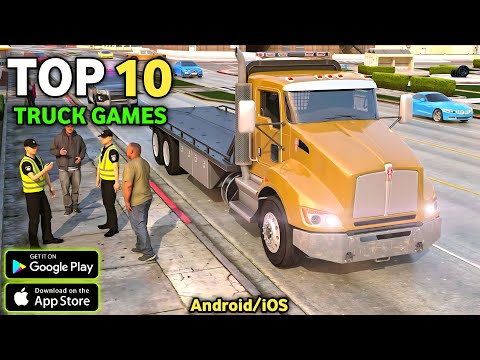 TOP 10 BEST Truck Simulator Games for Android and iOS 2025 #trucksimulator
