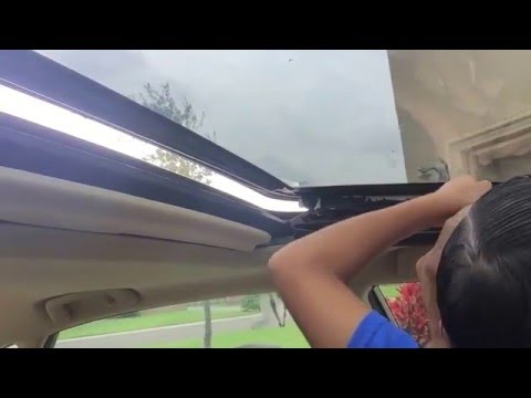 Replacing a 2013-2015 Toyota Avalon  or Lexus ES 350 sunroof PART 1