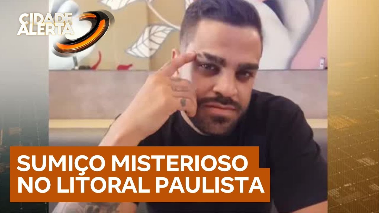 Onde está Lucas? Jovem trabalhador sai para fazer compras e some misteriosamente no litoral paulista