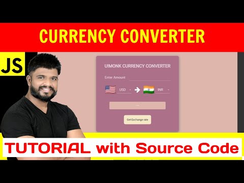 Ep 68 Currency Converter Javascript Project Tutorial With Source Code