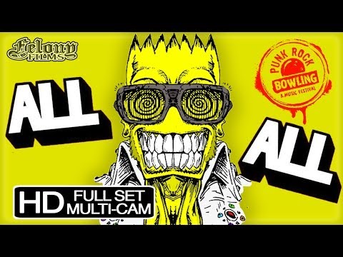 ALL - Punk Rock Bowling 2014 (full set multi cam drum cam)