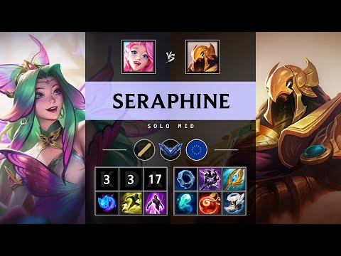 Seraphine Mid vs Azir - EUW Diamond Patch 25.S1.3