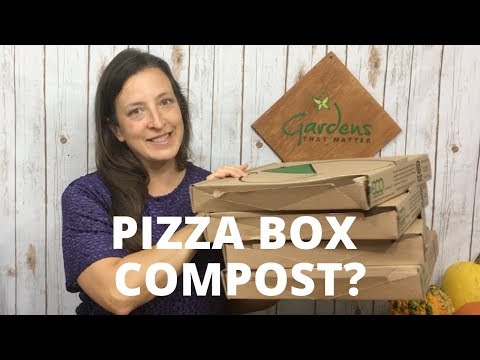 YouTube video about: Can you compost pizza boxes?