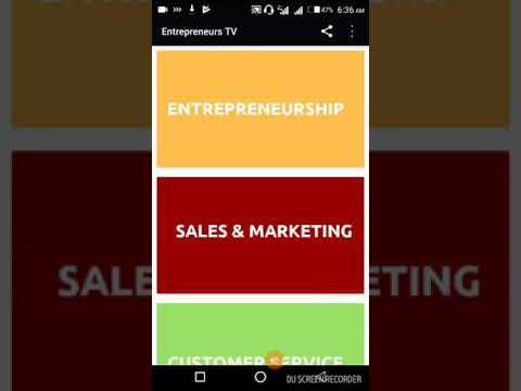 Entrepreneur TV Video