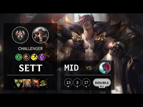 Sett Mid vs Yone - BR Challenger Patch 10.16