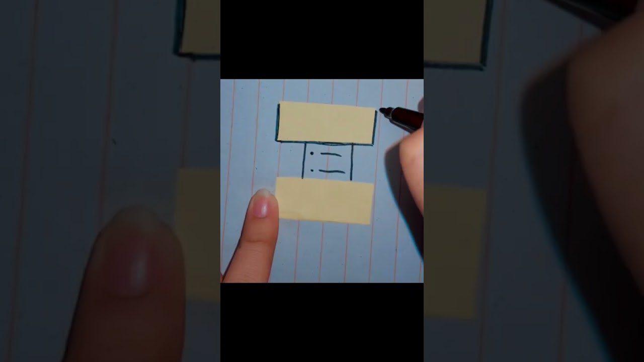 Easy notes ideas to fill your notebook #shorts #artist #tutorial