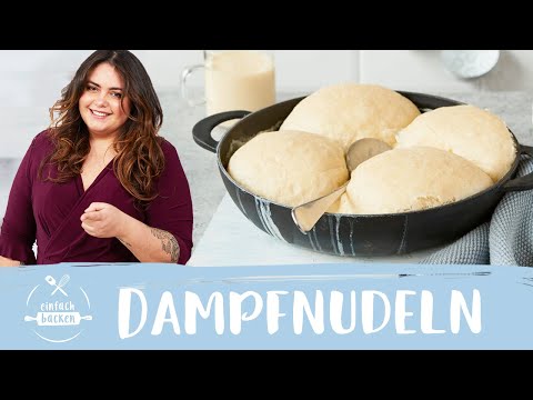 Fluffige Dampfnudeln | Buchteln | Ofennudeln wie von Oma ❤️👵🏼😋 I Einfach Backen
