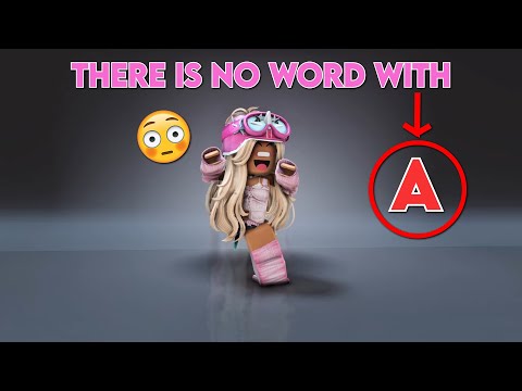 This video doesn't have the letter A in it!😳