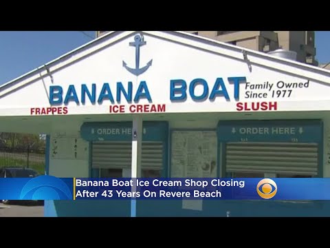 Banana Boat Ice Cream Shop Closing After 43 Years On Revere Beach